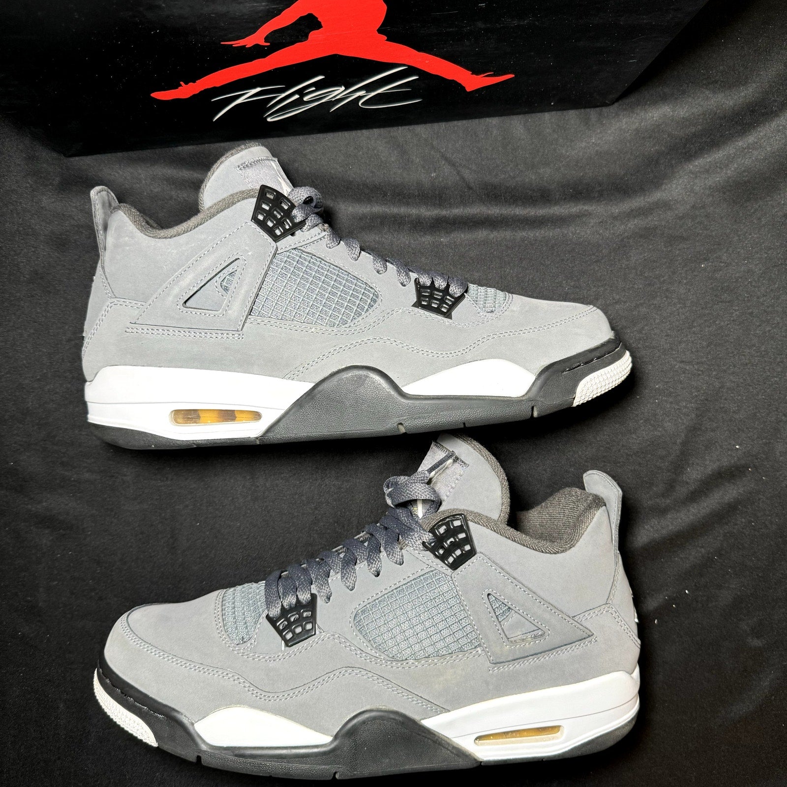 Air Jordan 4 Retro Cool Grey 2019 Men's Shoes - Size 11.5