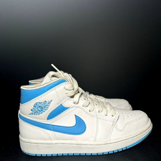 Air Jordan 1 Mid UNC Women's Shoes - Size 8