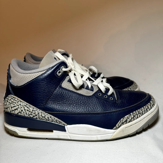 Air Jordan 3 Retro Georgetown Men's Shoes - Size 11