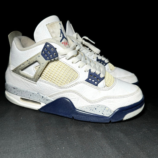 Air Jordan 4 Retro Midnight Navy 2022 Men's Shoes  - Size 7