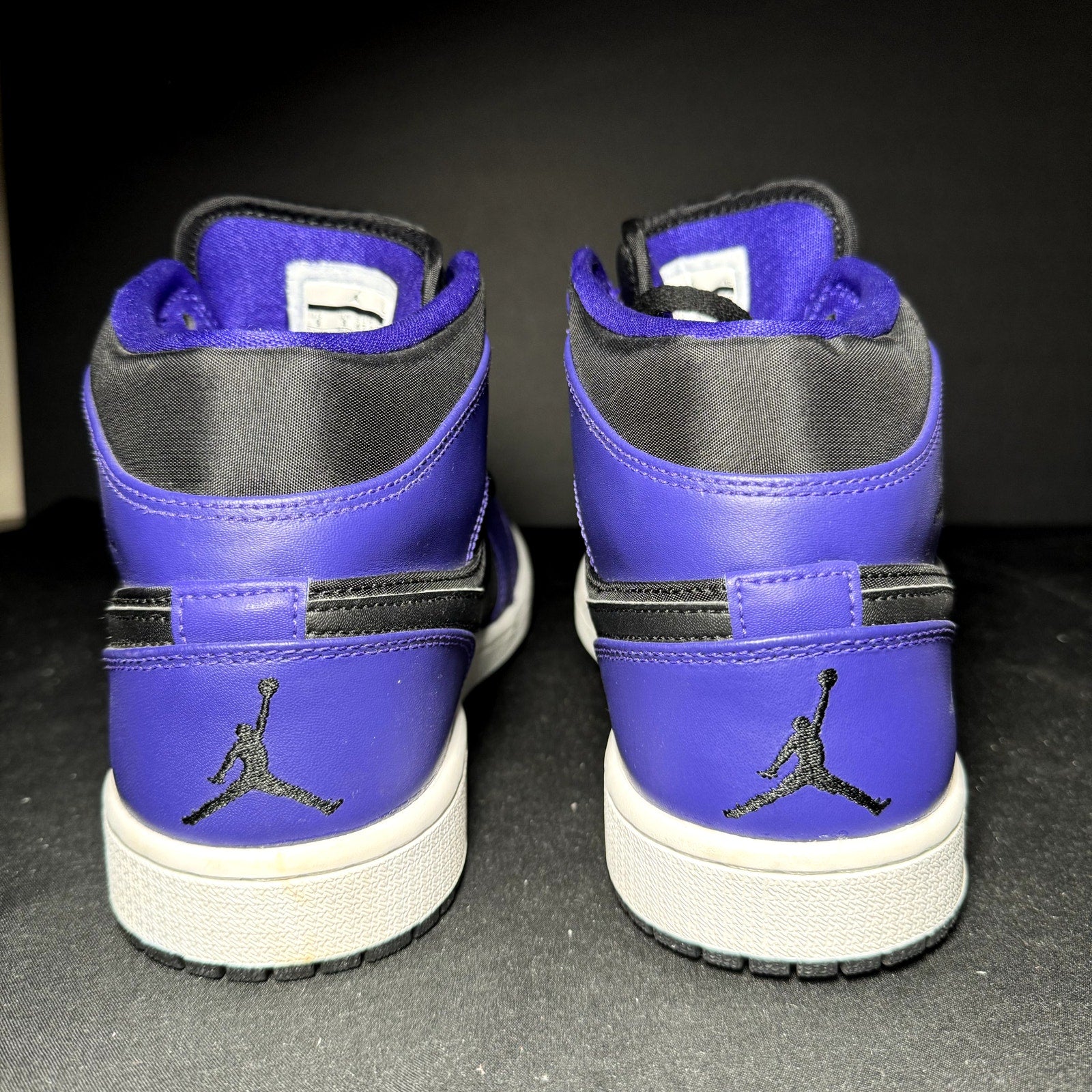 Air Jordan 1 Retro Mid Dark Concord Men's Shoes - Size 9