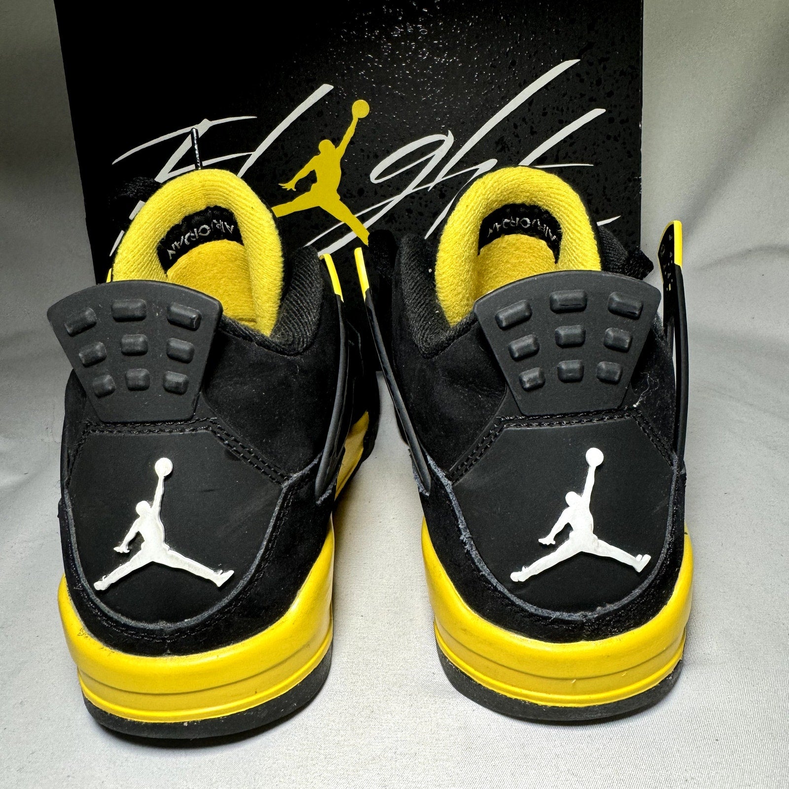 Air Jordan 4 Retro GS Thunder 2023 Kids Shoes - Size 5.5