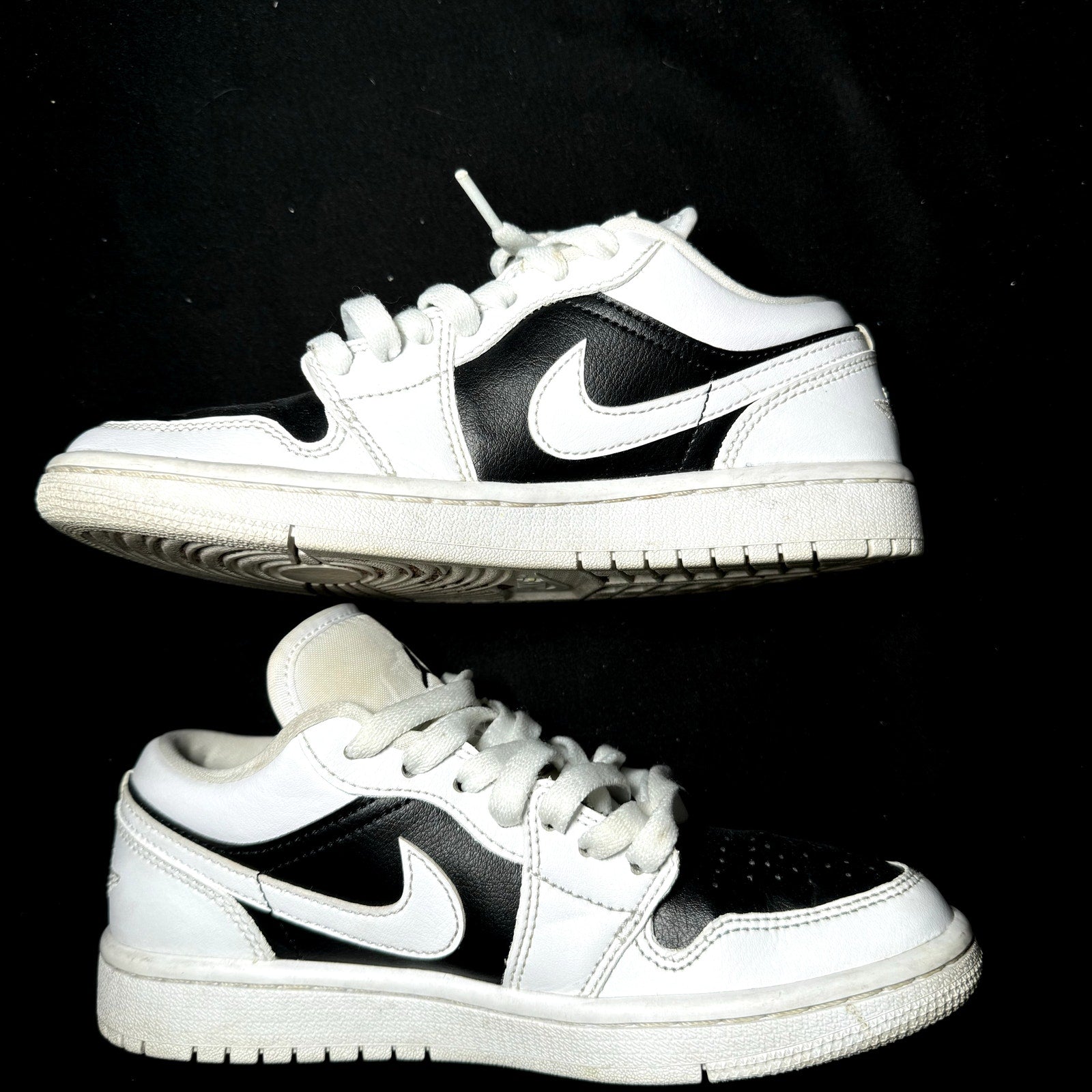 Air Jordan 1 Low Panda Women's Shoes - Size 5.5