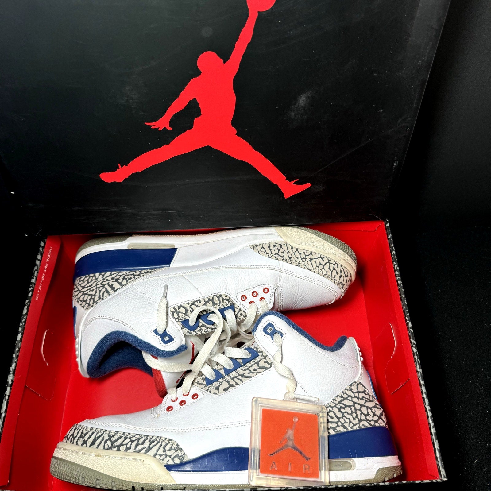 Air Jordan 3 Retro OG True Blue 2016 Men's Shoes - Size 9.5