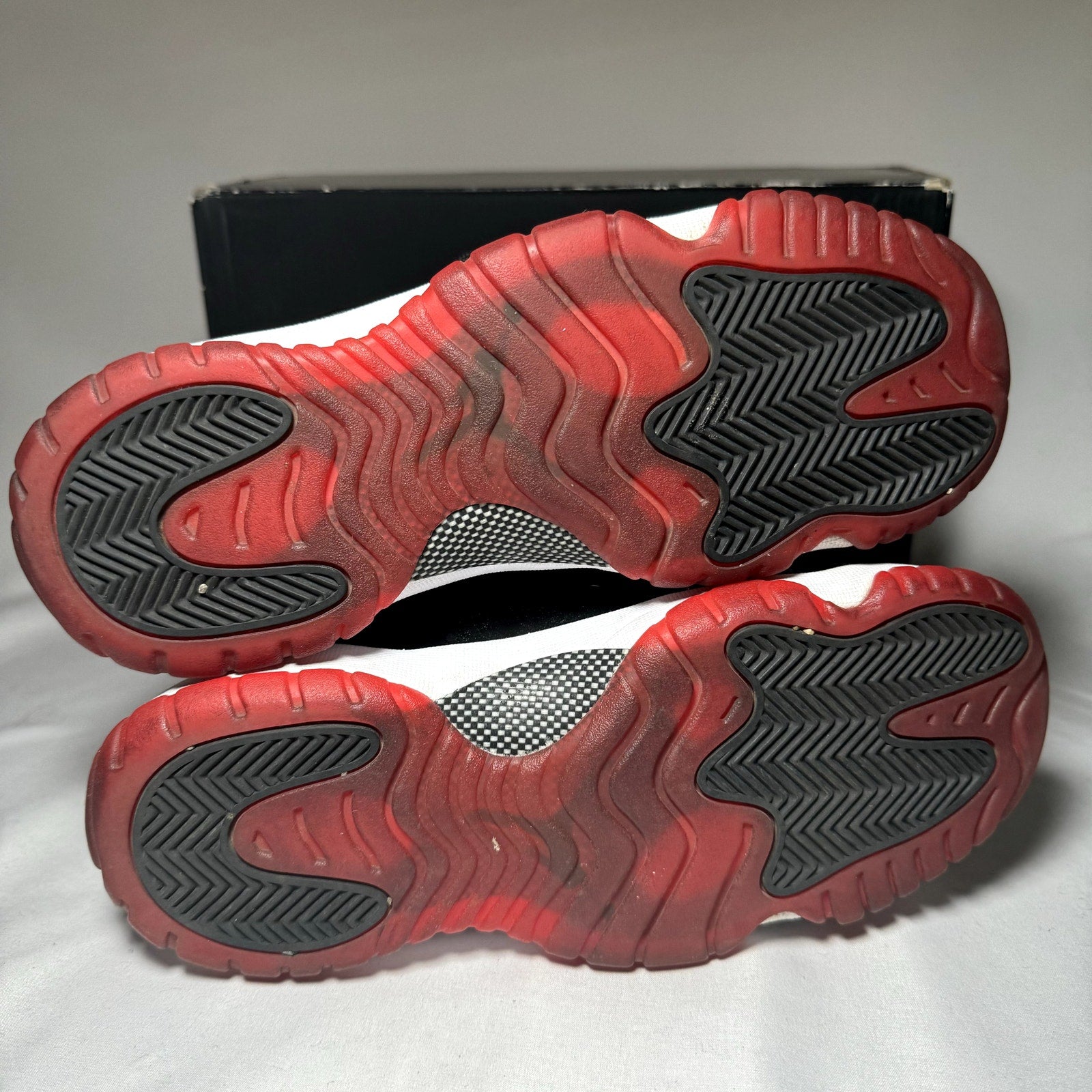 Air Jordan 11 Retro GS Bred 2012 Kids Shoes - Size 7