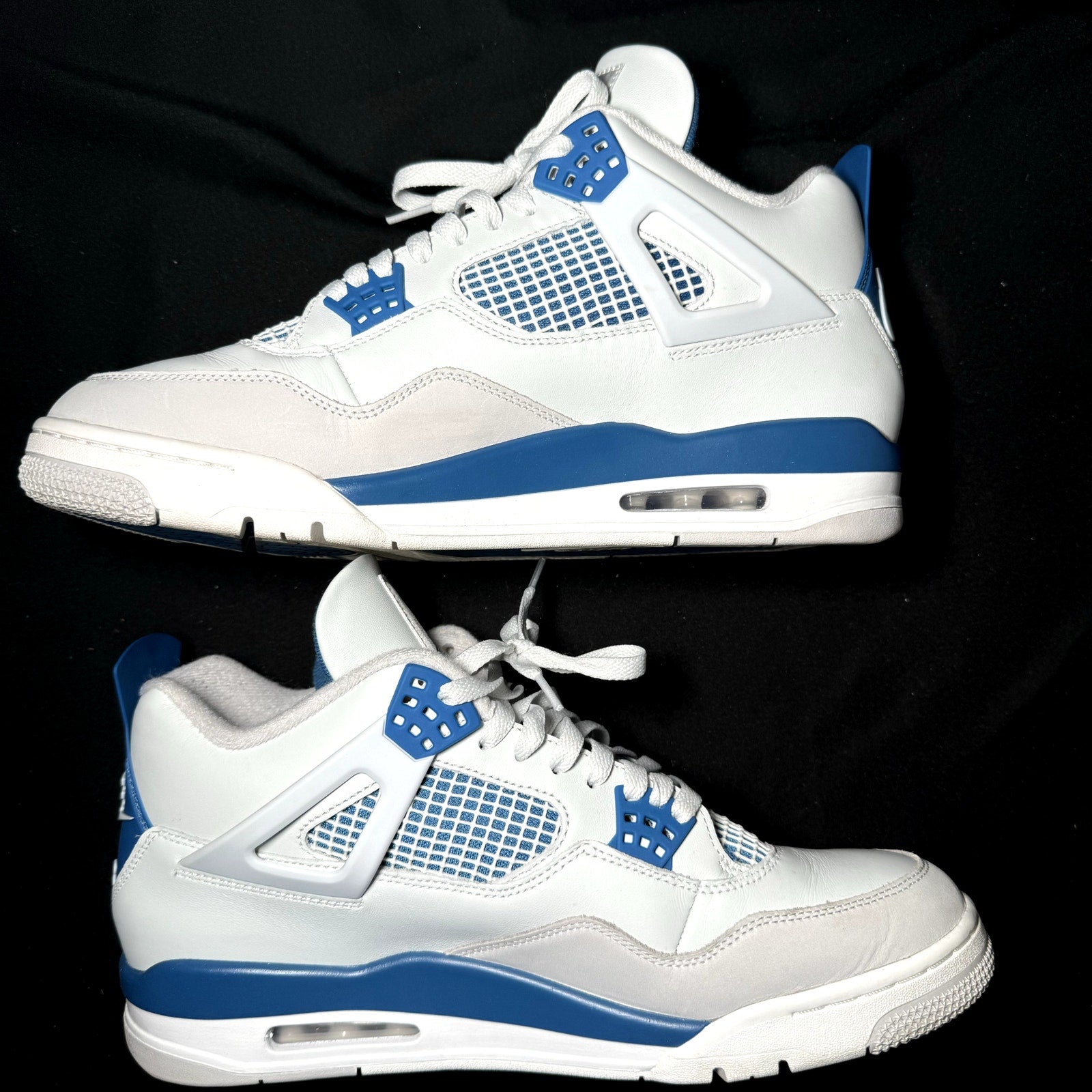 Air Jordan 4 Retro Military' Blue 2024 Men's Shoes - Size 12