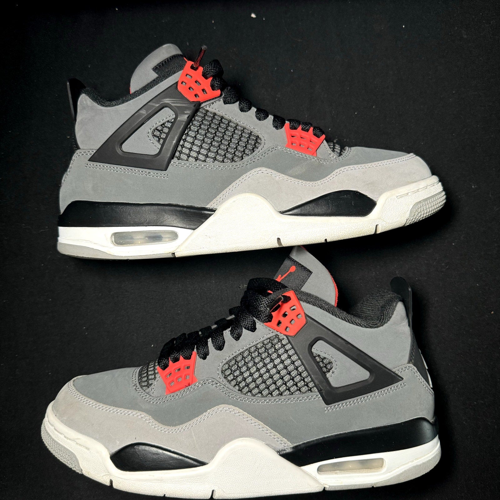 Air Jordan 4 Retro Infrared Men's Shoes - Size 8