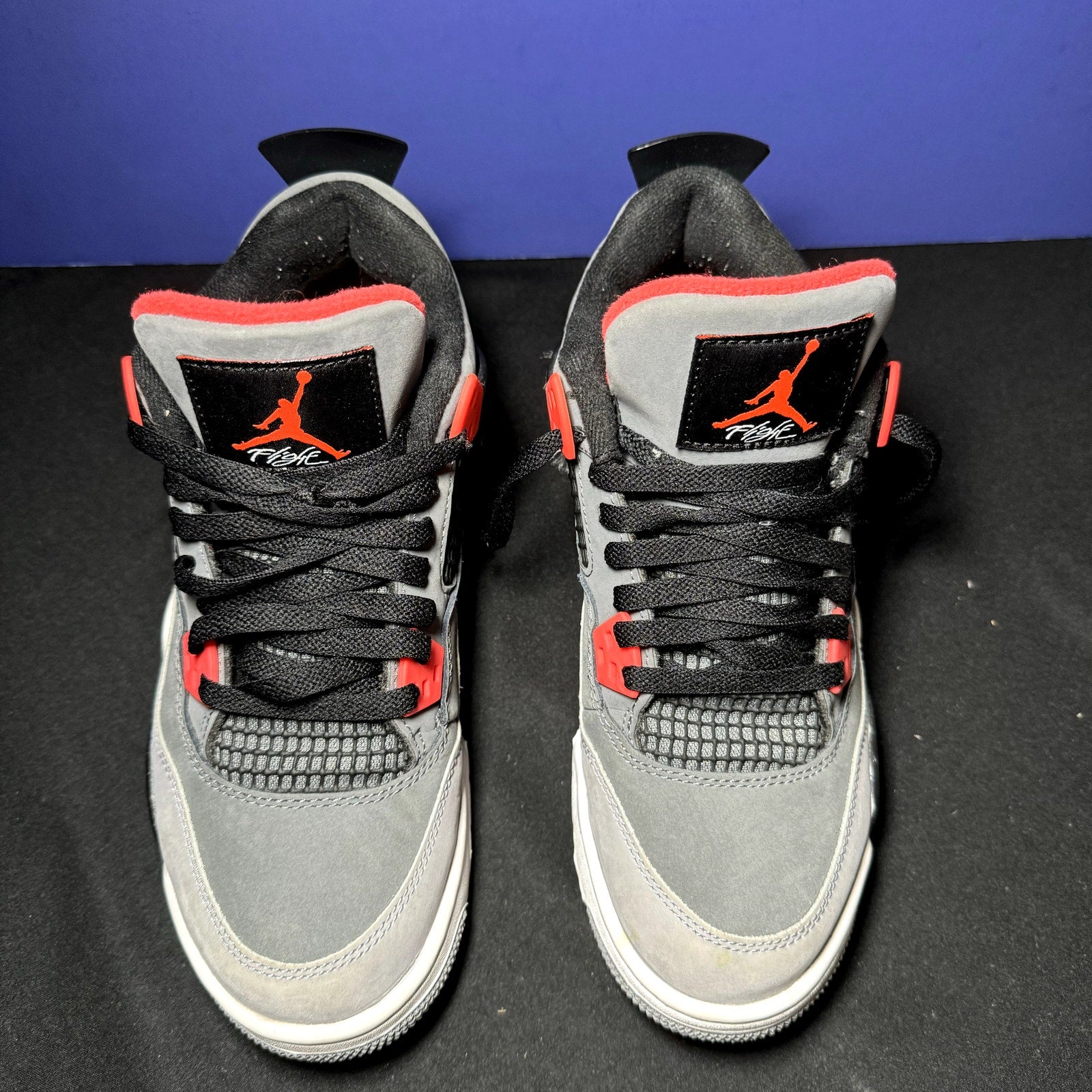 Air Jordan 4 Retro GS Infrared Kids Shoes - Size 7