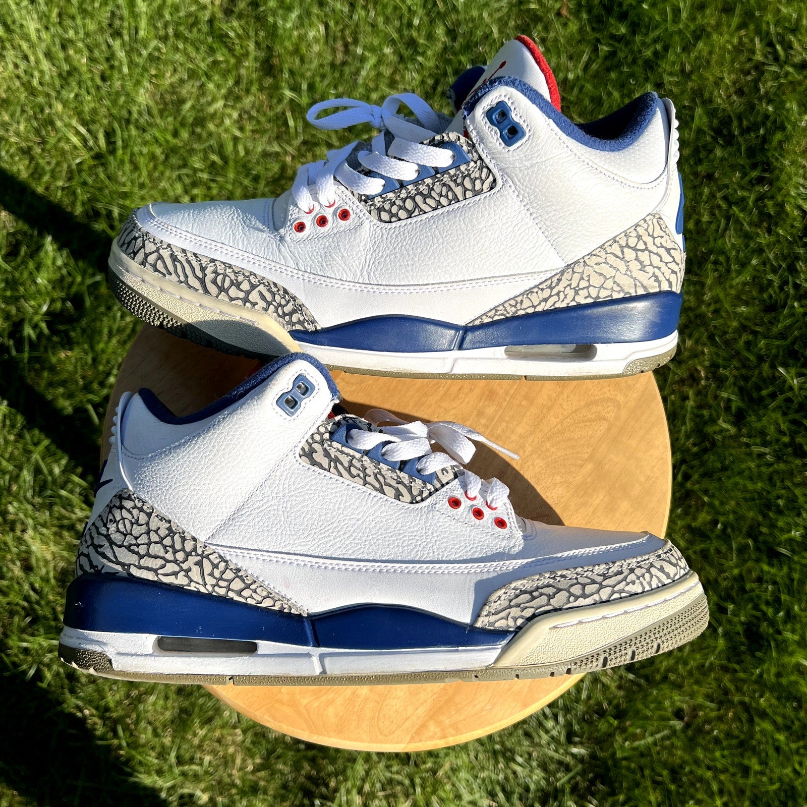 Air Jordan 3 Retro OG True Blue 2016 Men's Shoes - Size 10.5