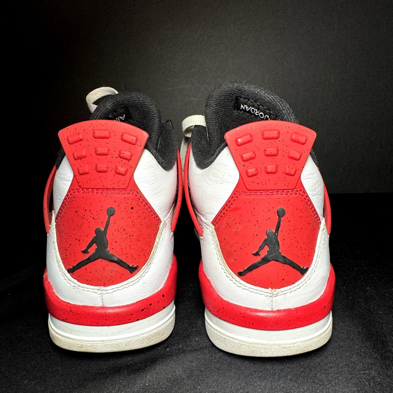 Air Jordan 4 Retro GS Red Cement Kids Shoes - Size 6.5