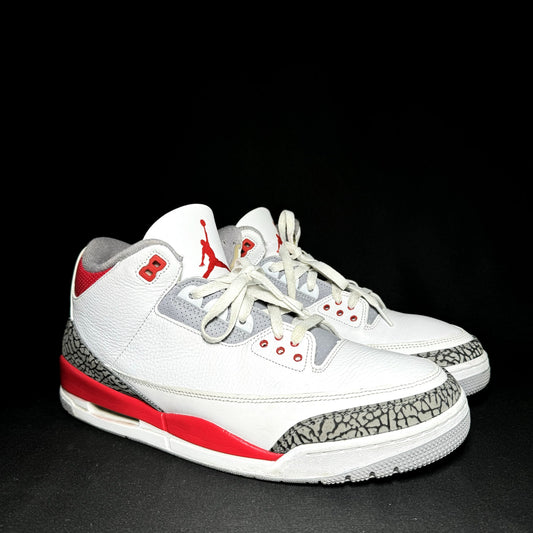 Air Jordan 3 Retro Fire Red 2022 Men's Shoes - Size 13