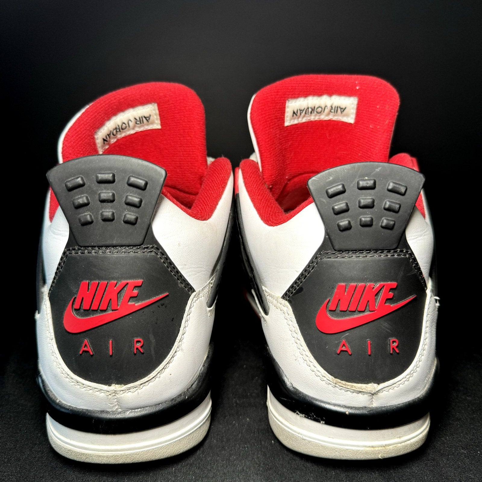 Air Jordan 4 Retro OG GS Fire Red 2020 Kids Shoes - Size 7