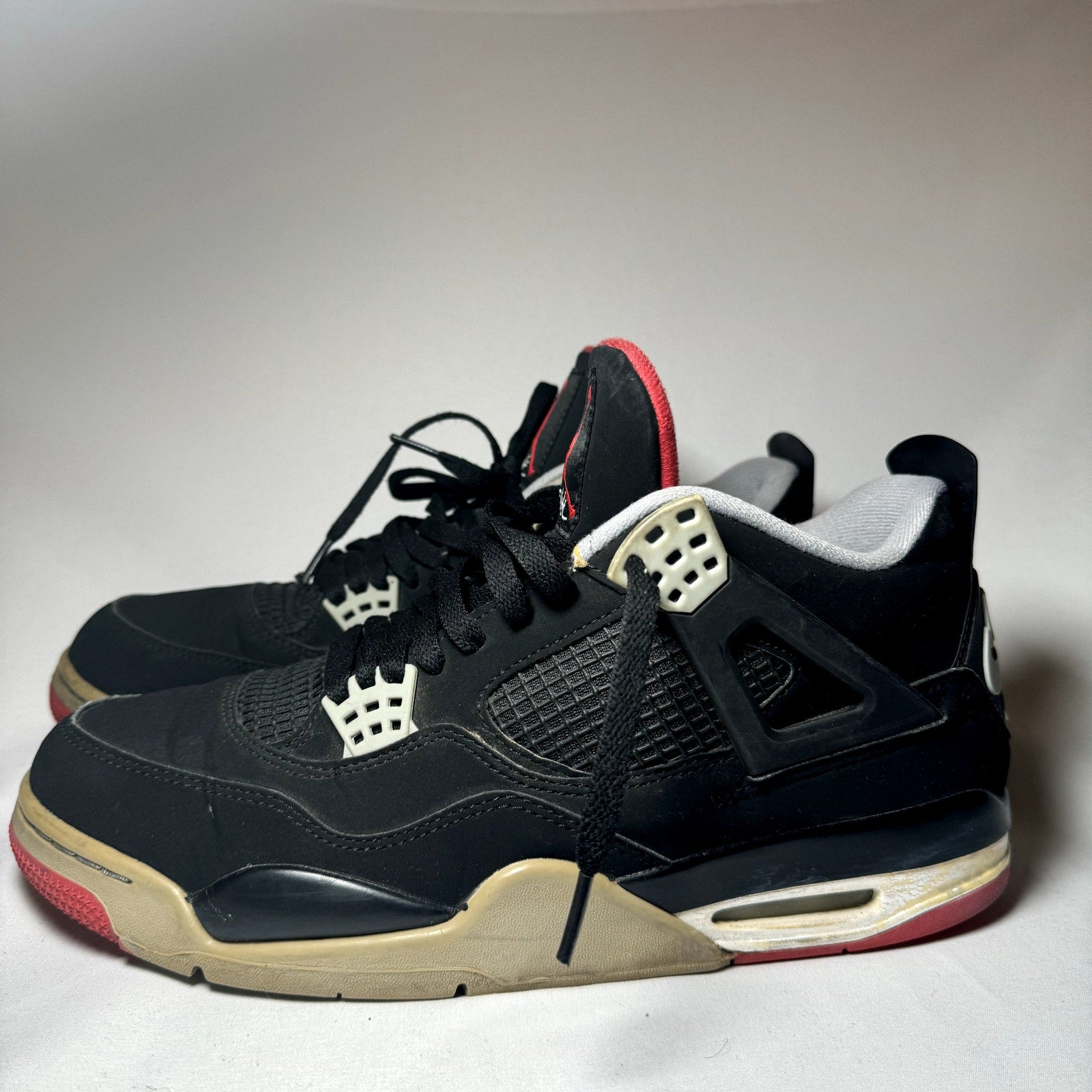 Air Jordan 4 Retro OG Bred 2019 Men's Shoes - Size 12