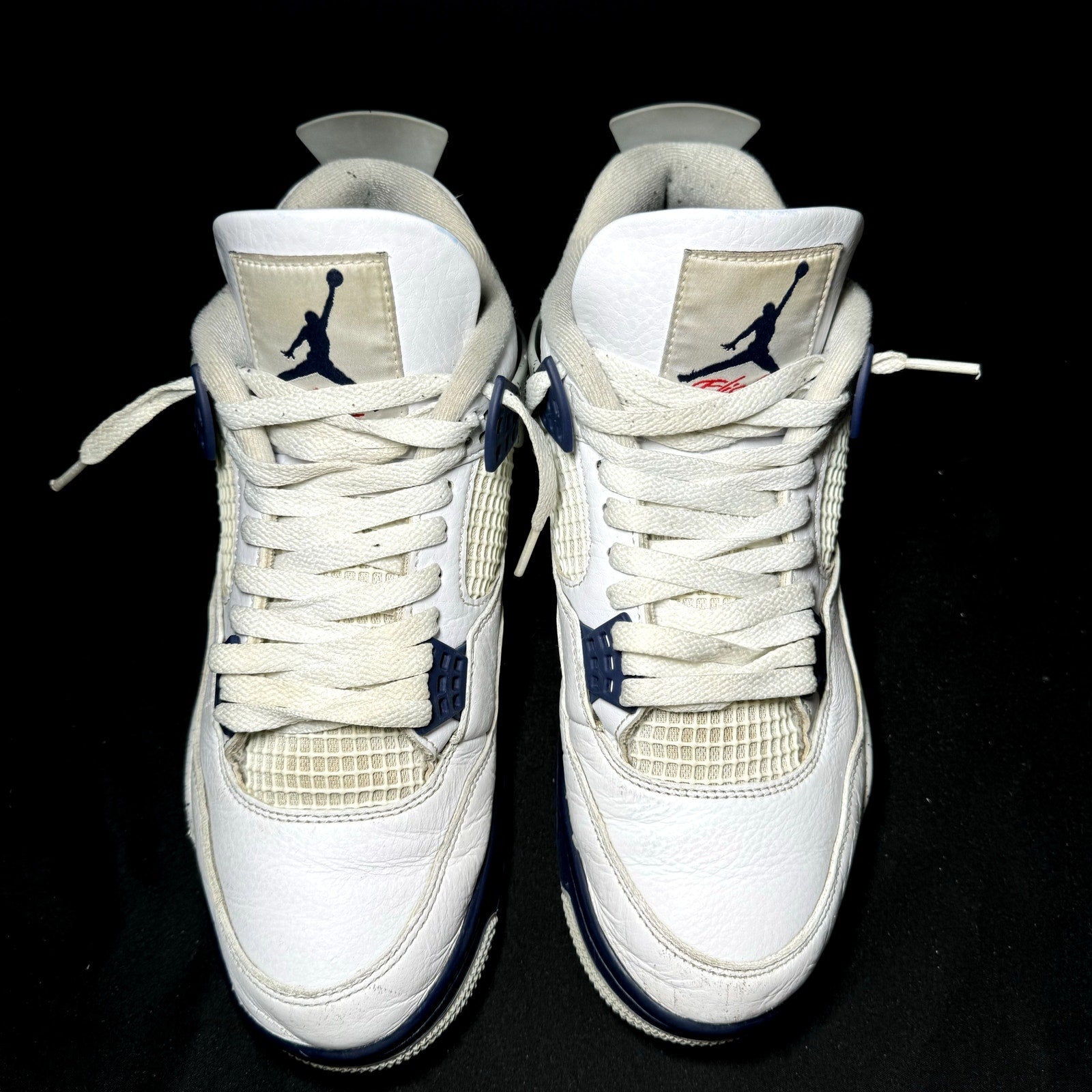 Air Jordan 4 Retro Midnight Navy Men's Shoes - Size 9