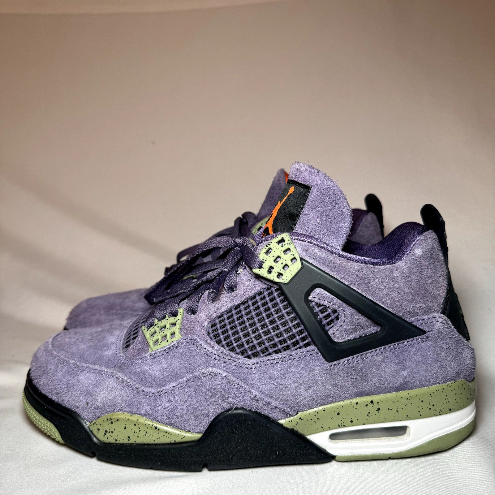 Air Jordan 4 Retro Canyon Purple Women's Shoes - Size 10.5