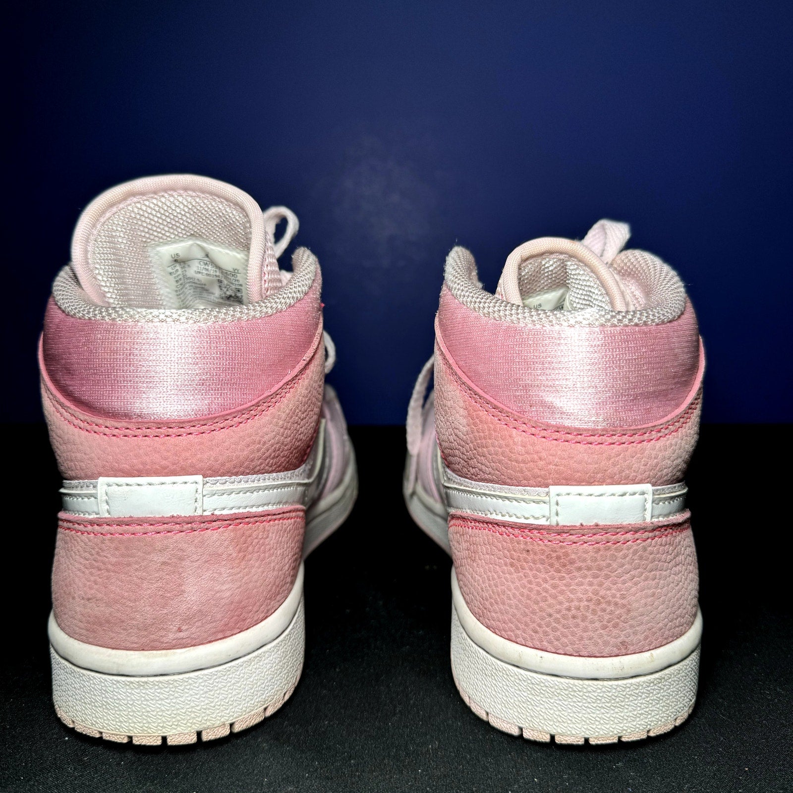 Air Jordan 1 Mid Digital Pink Women's Shoes - Size 6