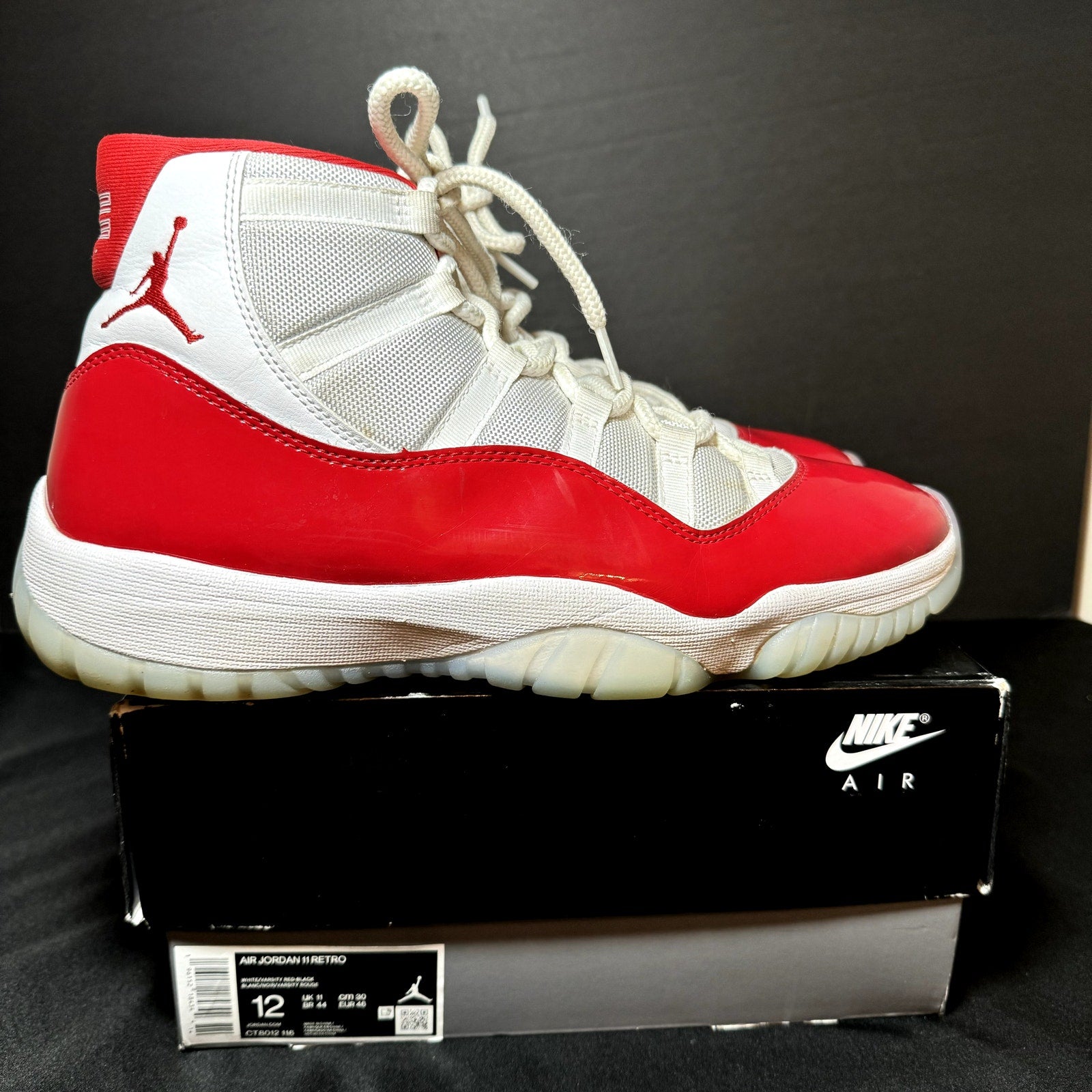 Air Jordan 11 Retro Cherry Men's Shoes - Size 12