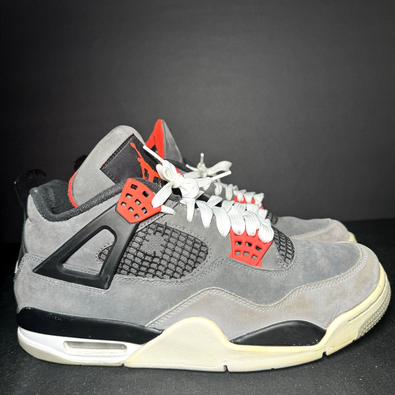 Air Jordan 4 Retro Infrared Men's Shoes - Size 8.5