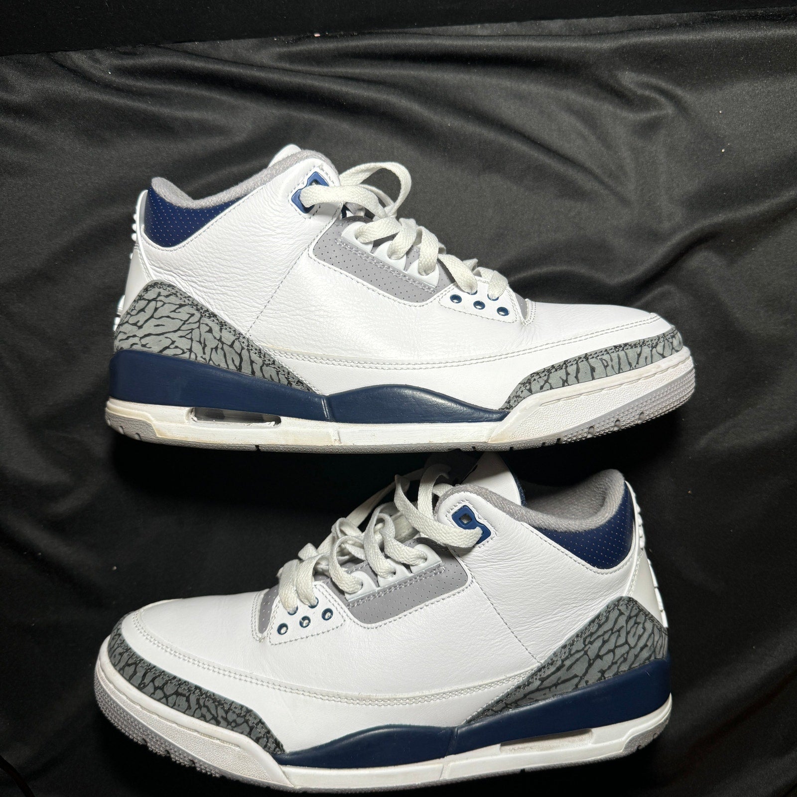 Air Jordan 3 Retro Midnight Navy Men's Shoes - Size 10.5