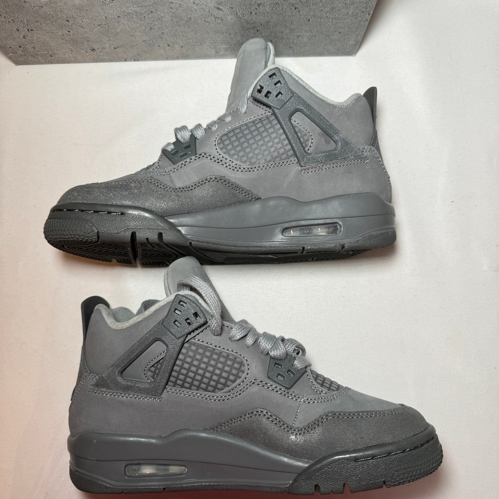 Air Jordan 4 Retro SE GS Wet Cement Kids Shoes - Size 4