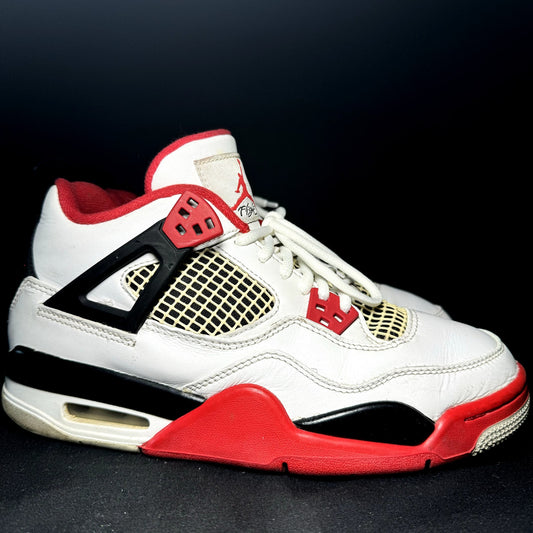 Air Jordan 4 Retro OG GS Fire Red 2020 Kids Shoes - Size 6.5