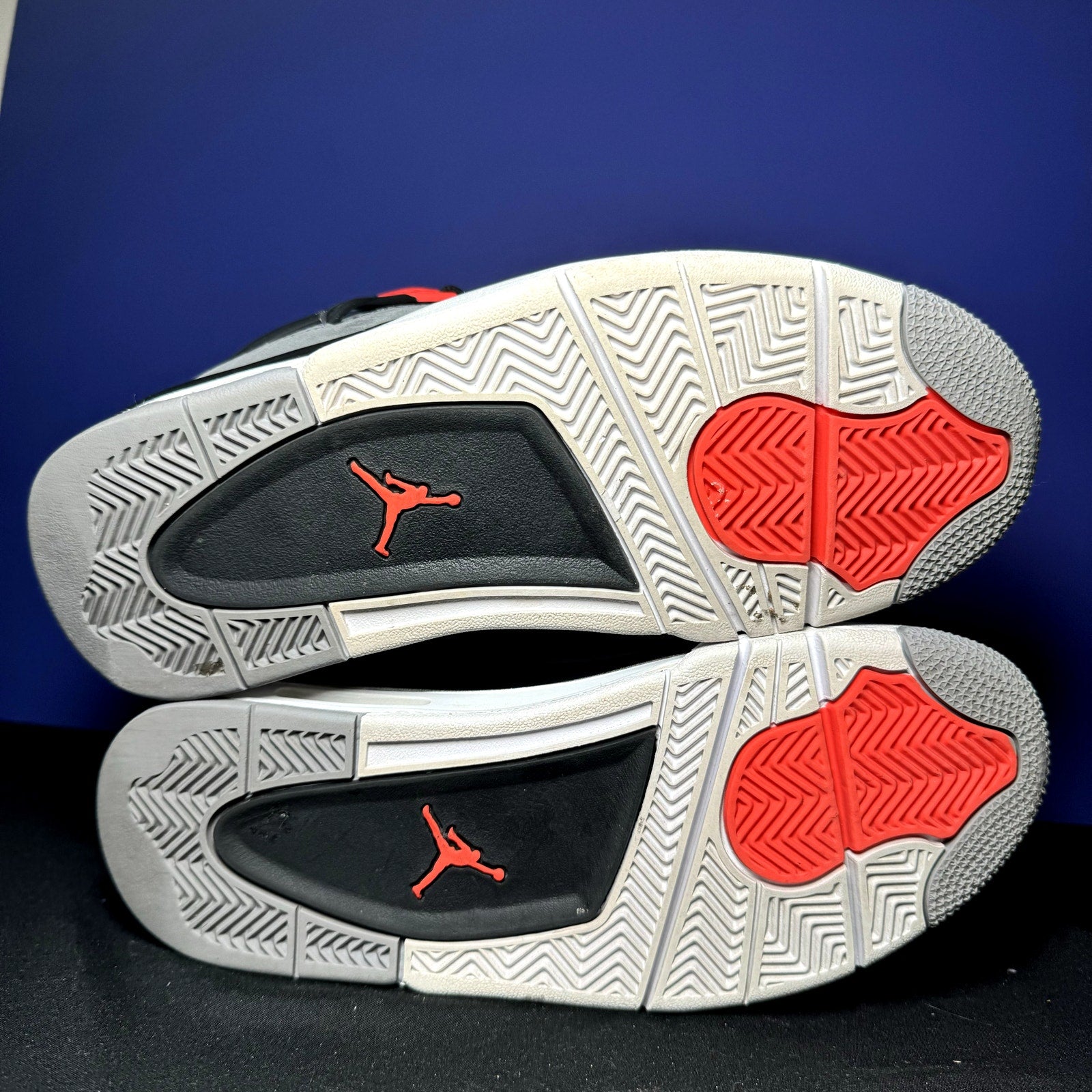 Air Jordan 4 Retro GS Infrared Kids Shoes - Size 7