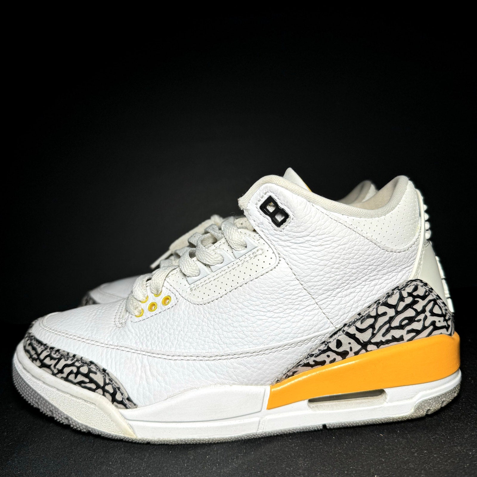 Air Jordan 3 Retro Laser Orange Women's Shoes - Size 7.5