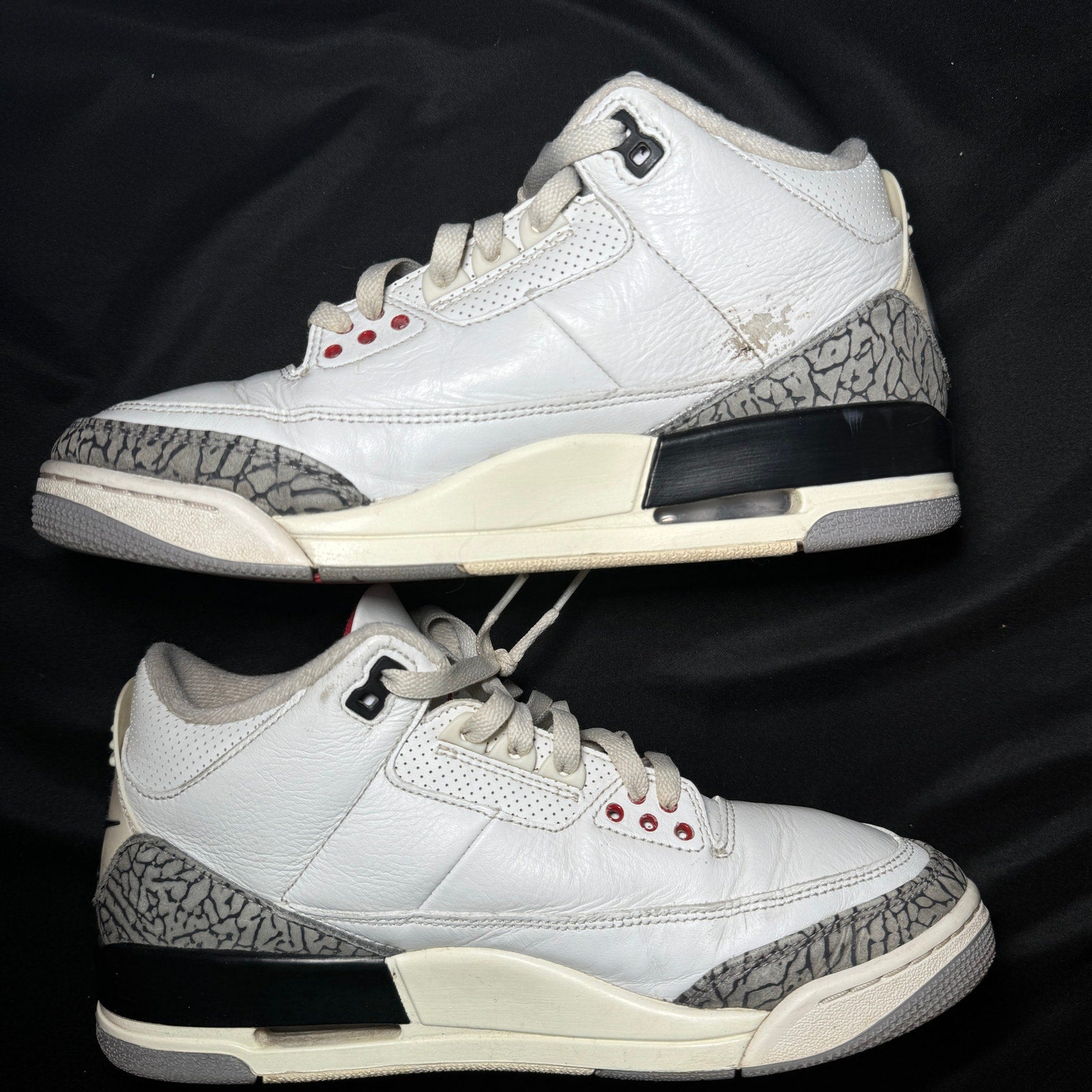 Air Jordan 3 Retro White Cement Reimagined Men's Shoes - Size 8.5