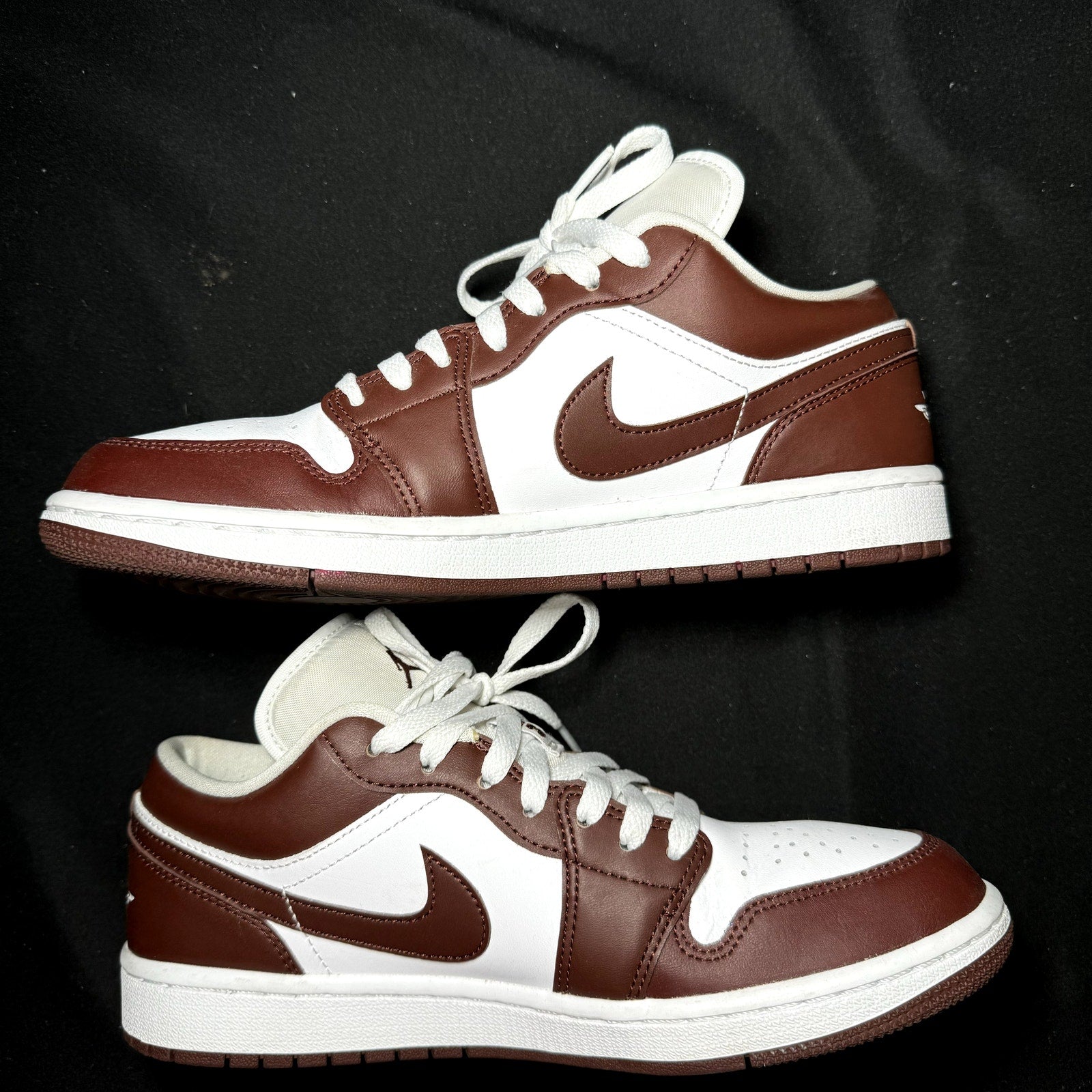 Air Jordan 1 Low Bronze Eclipse Women's Shoes - Size 9