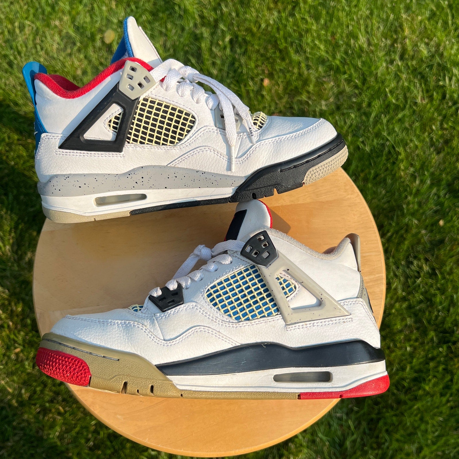 Air Jordan 4 Retro SE GS What The 4 Kids Shoes - Size 5.5