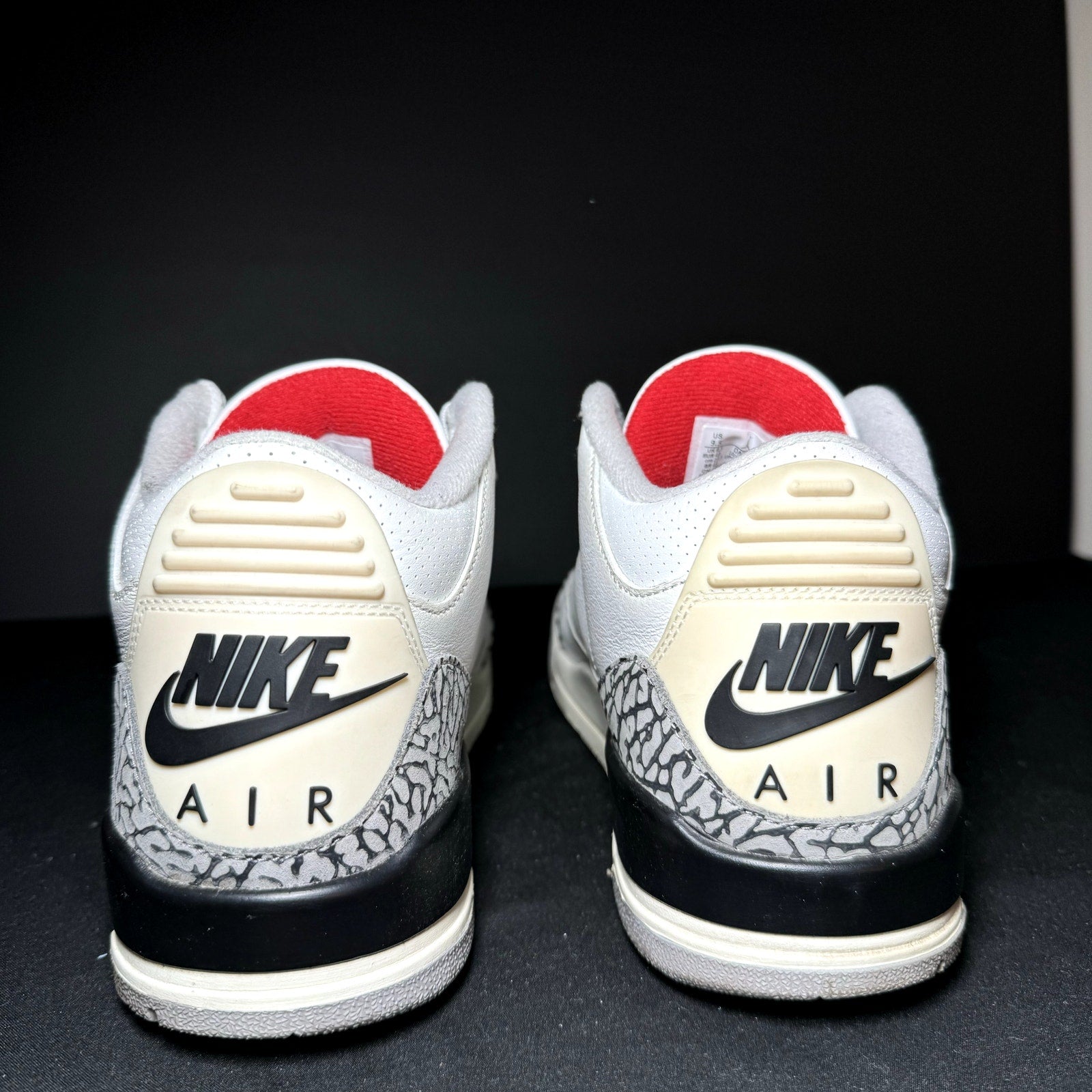 Air Jordan 3 Retro White Cement Reimagined Men's Shoes - Size 9.5