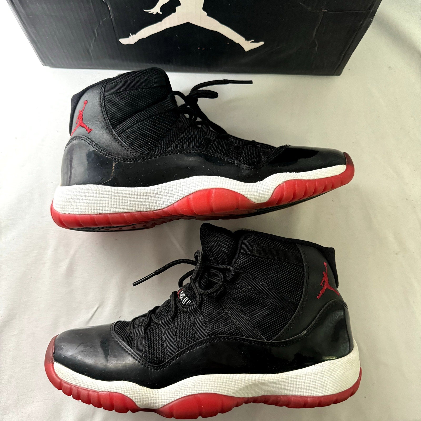 Air Jordan 11 Retro GS Bred 2012 Kids Shoes - Size 6.5