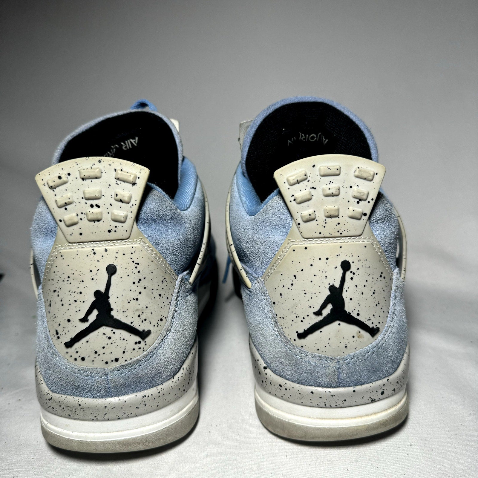 Air Jordan 4 Retro University Blue Men's Shoes - Size 12