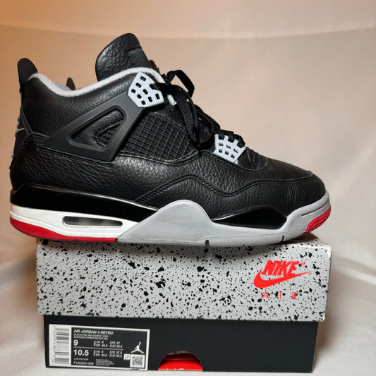 Air Jordan 4 Retro Bred Reimagined Men's Shoes - Size 9