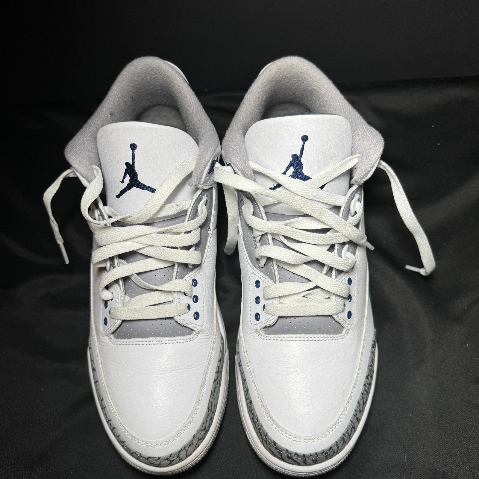 Air Jordan 3 Retro Midnight Navy Men's Shoes - Size 10.5