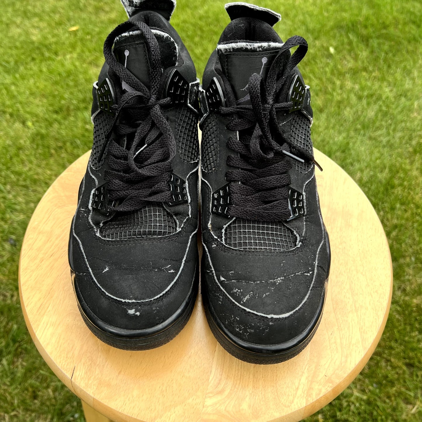 Air Jordan 4 Retro Black Cat 2006 Men's Shoes - Size 9