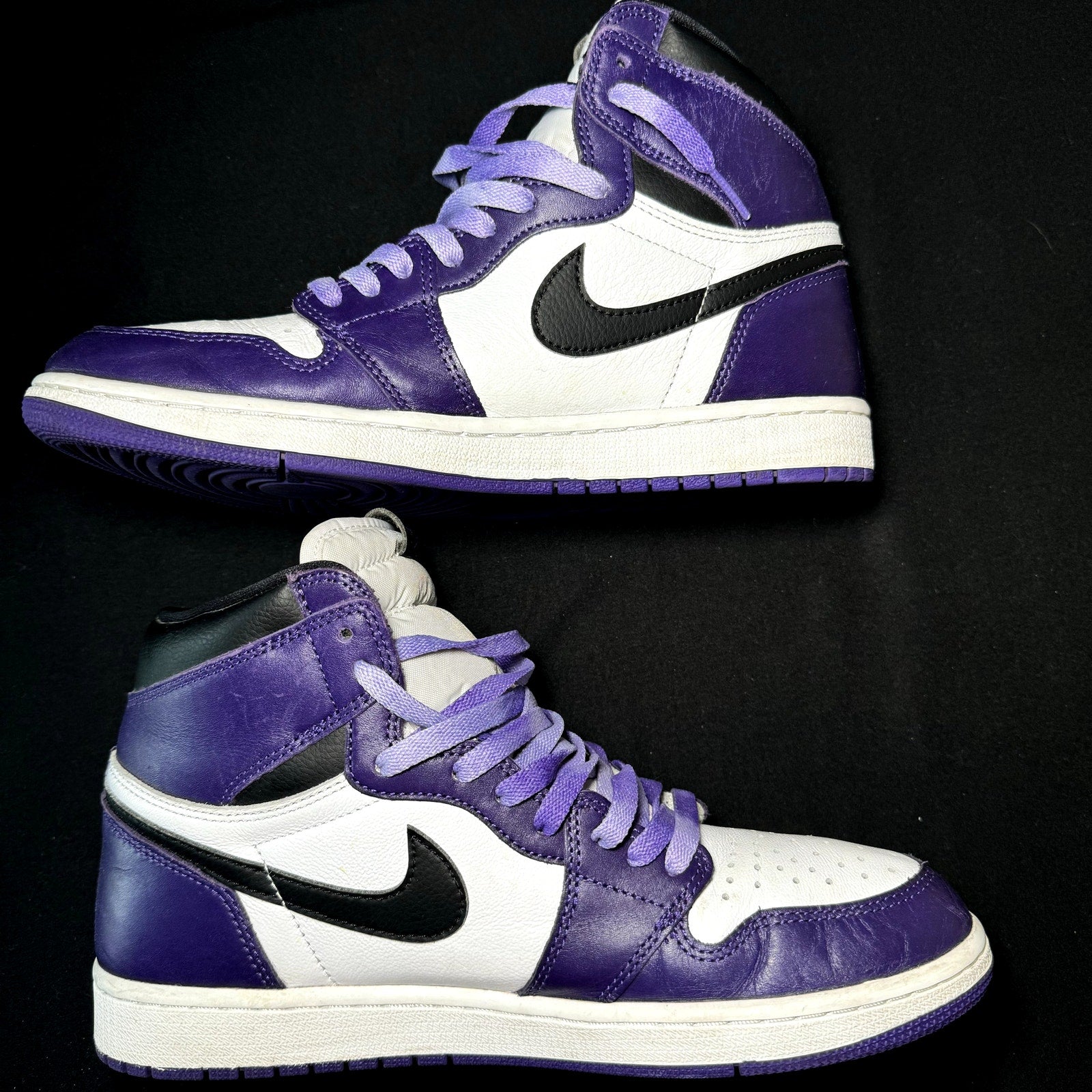 Air Jordan 1 Retro High OG Court Purple 2.0 Men's Shoes - Size 10