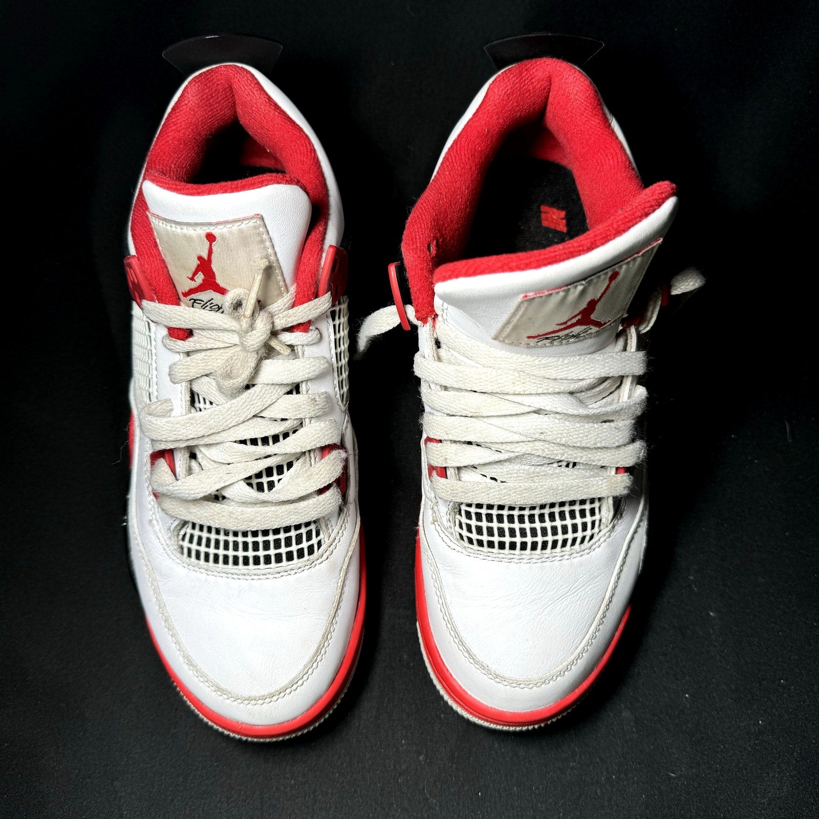 Air Jordan 4 Retro OG GS Fire Red 2020 Kids Shoes  - Size 5.5