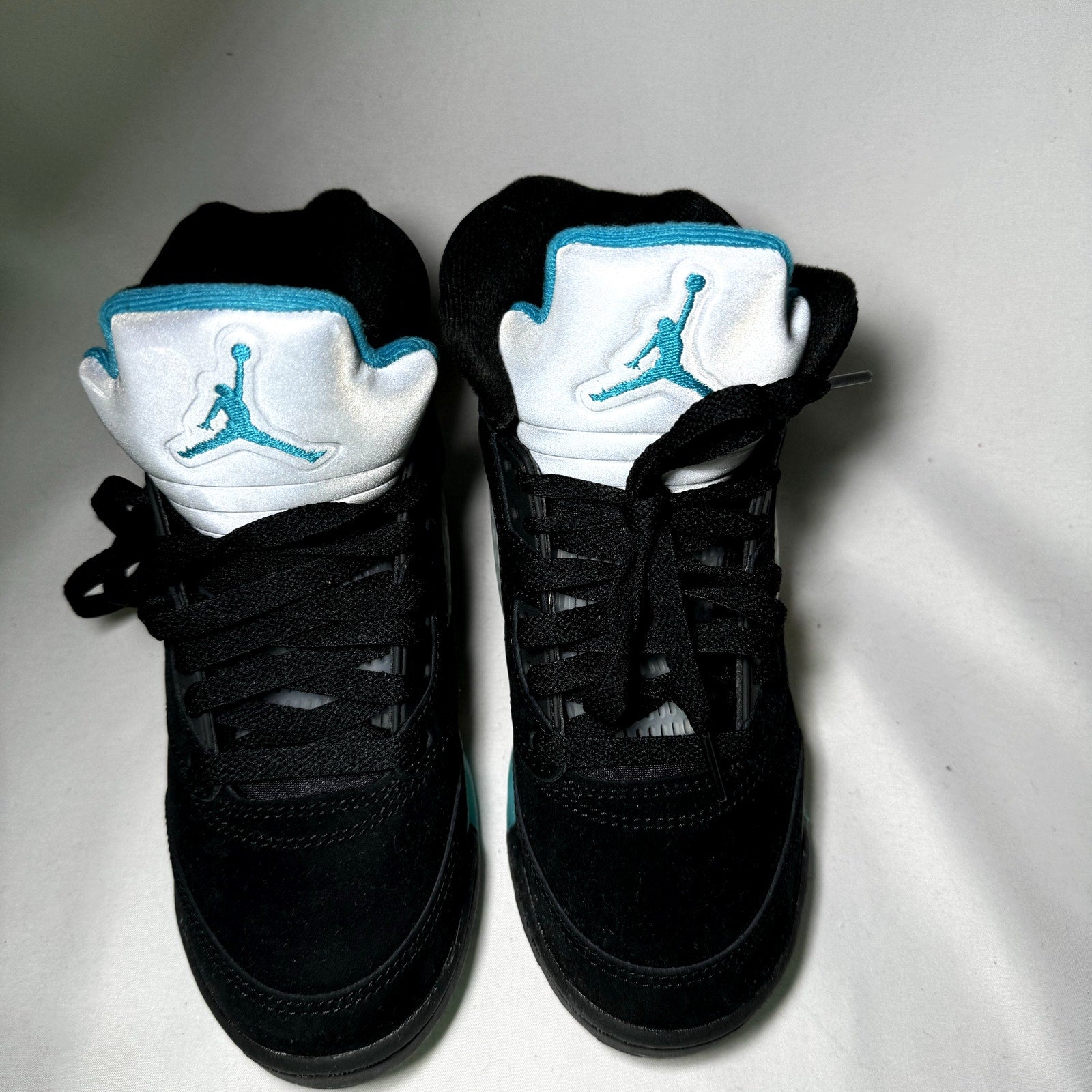 Air Jordan 5 Retro GS Aqua Kids Shoes - Size 4