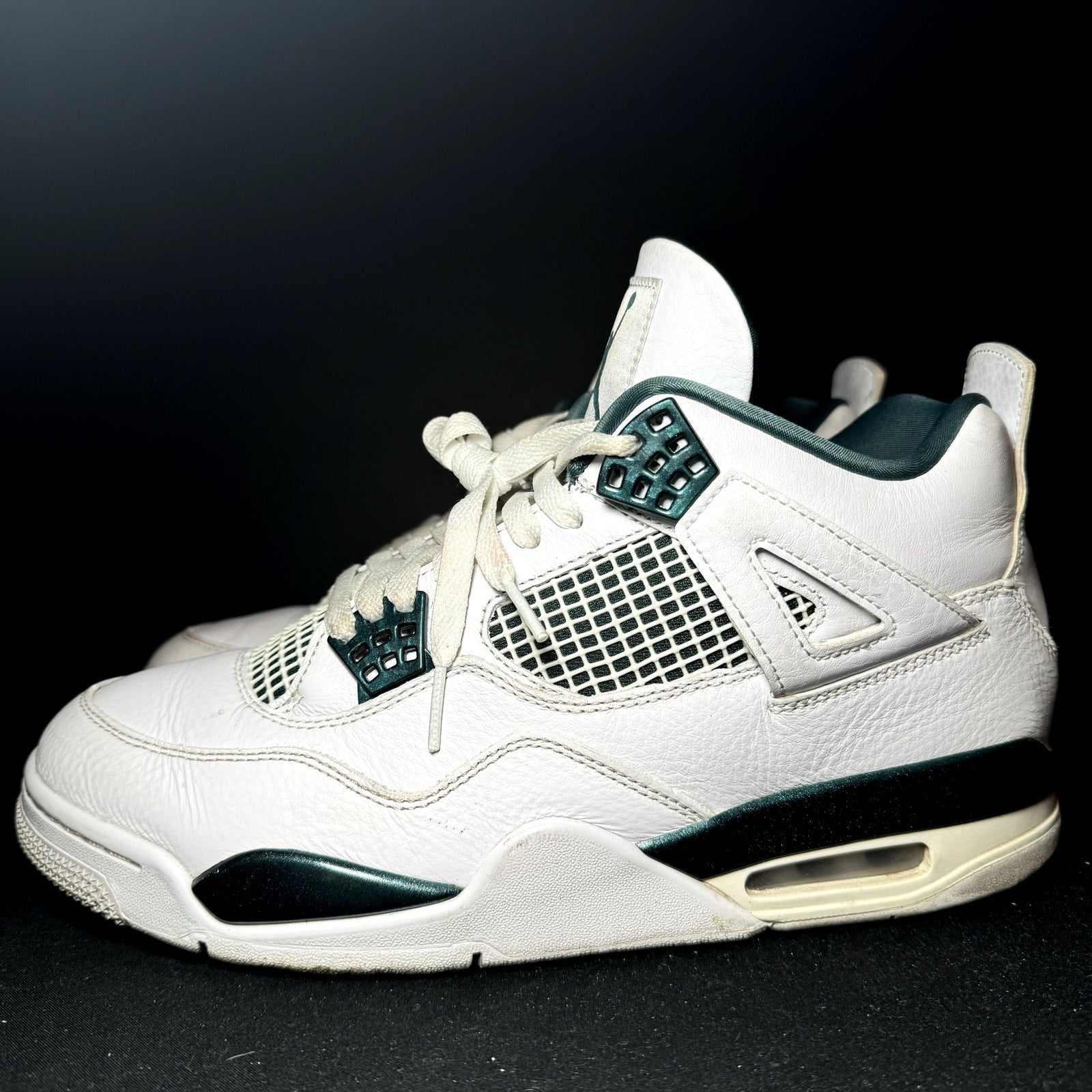 Air Jordan 4 Retro Oxidized Green Men's Shoes - Size 10