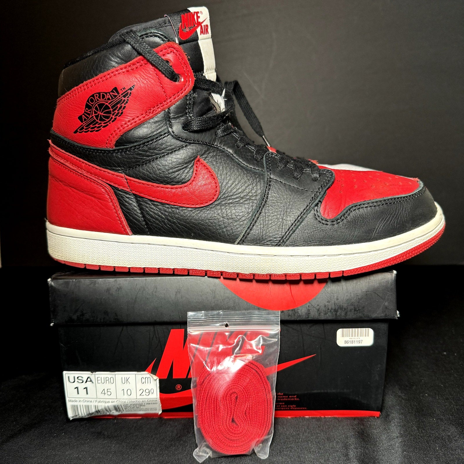 Air Jordan 1 Retro High OG NRG Homage to Home - Size 11