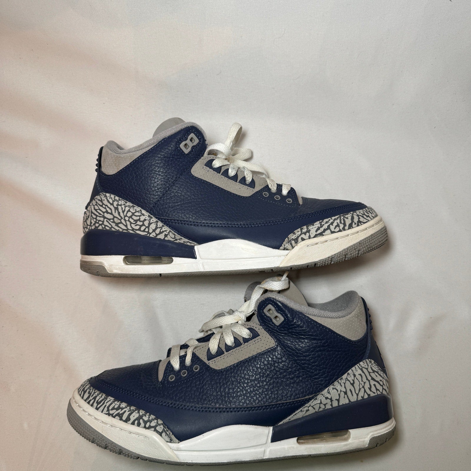 Air Jordan 3 Retro Georgetown Men's Shoes - Size 10