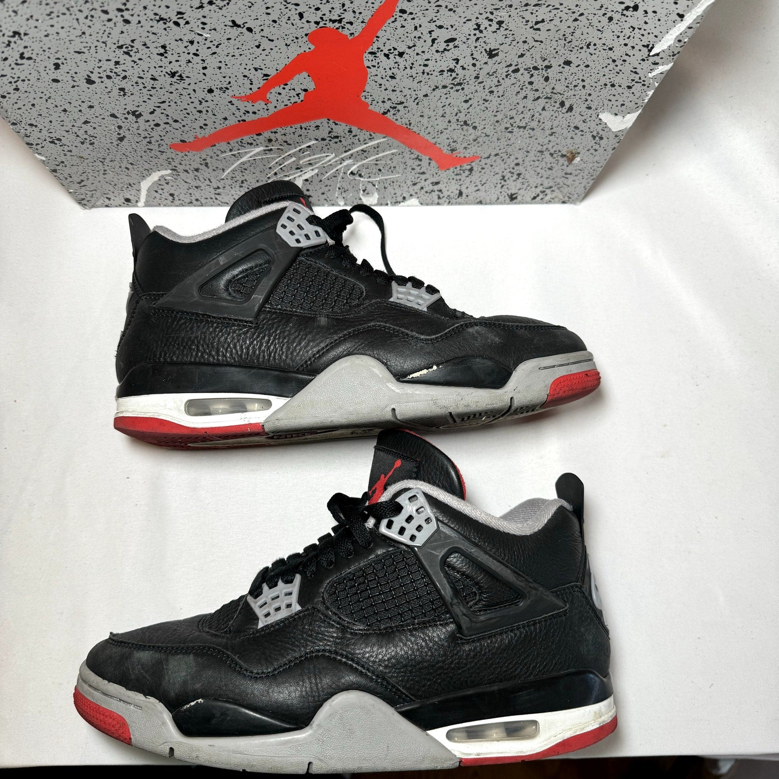 Air Jordan 4 Retro Bred Reimagined Men's Shoes - Size 8