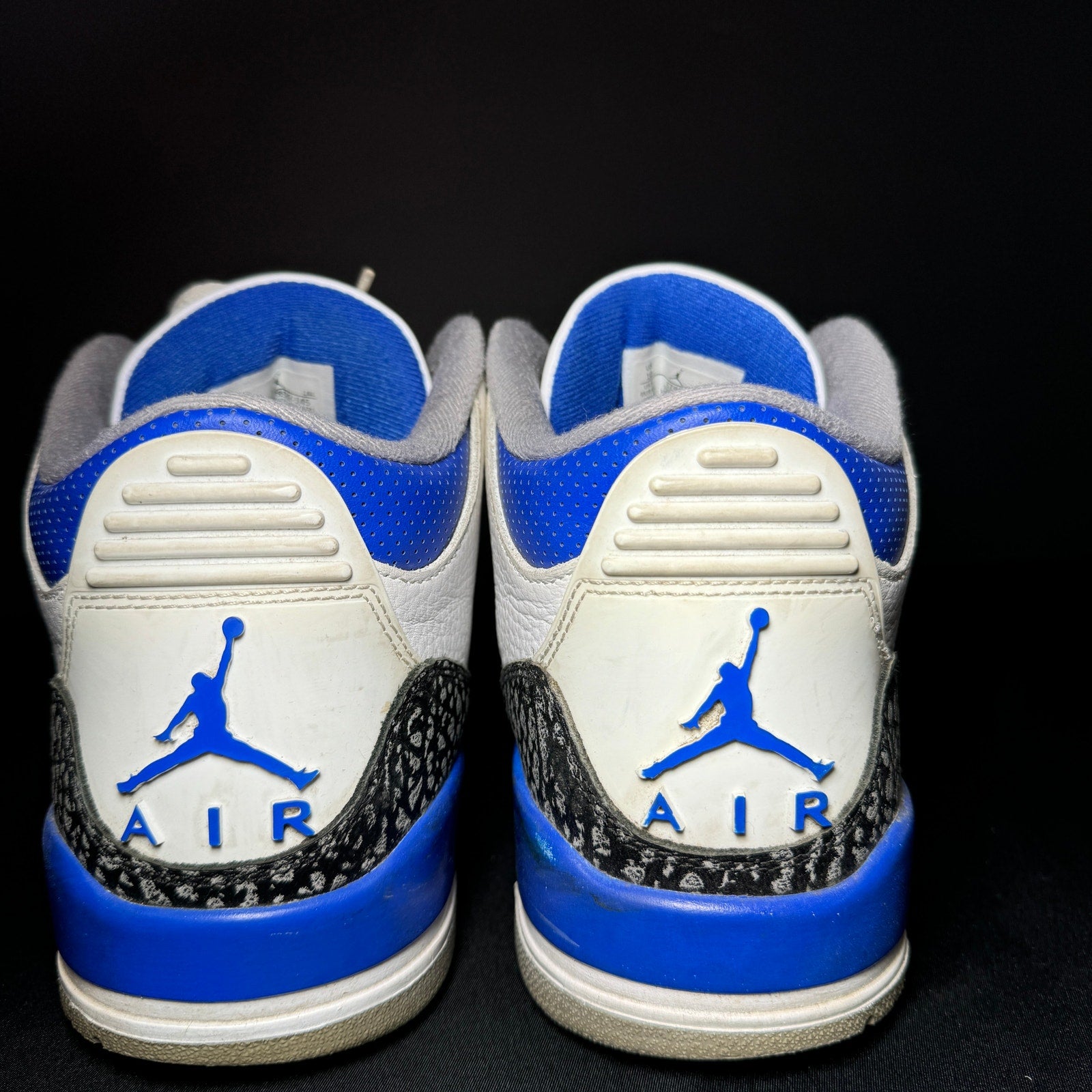 Air Jordan 3 Retro Racer Blue Men's Shoes - Size 10