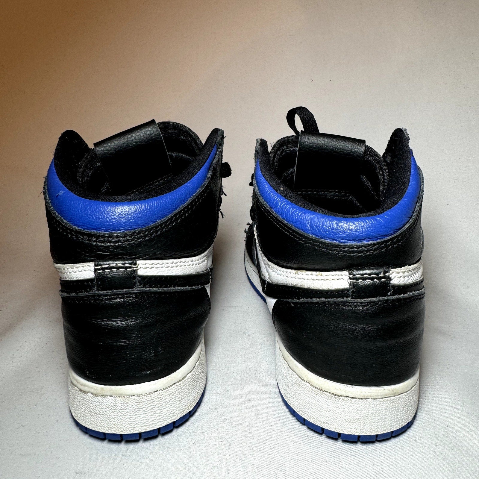 Air Jordan 1 Retro High OG GS Royal Toe Kids Shoes - Size 4