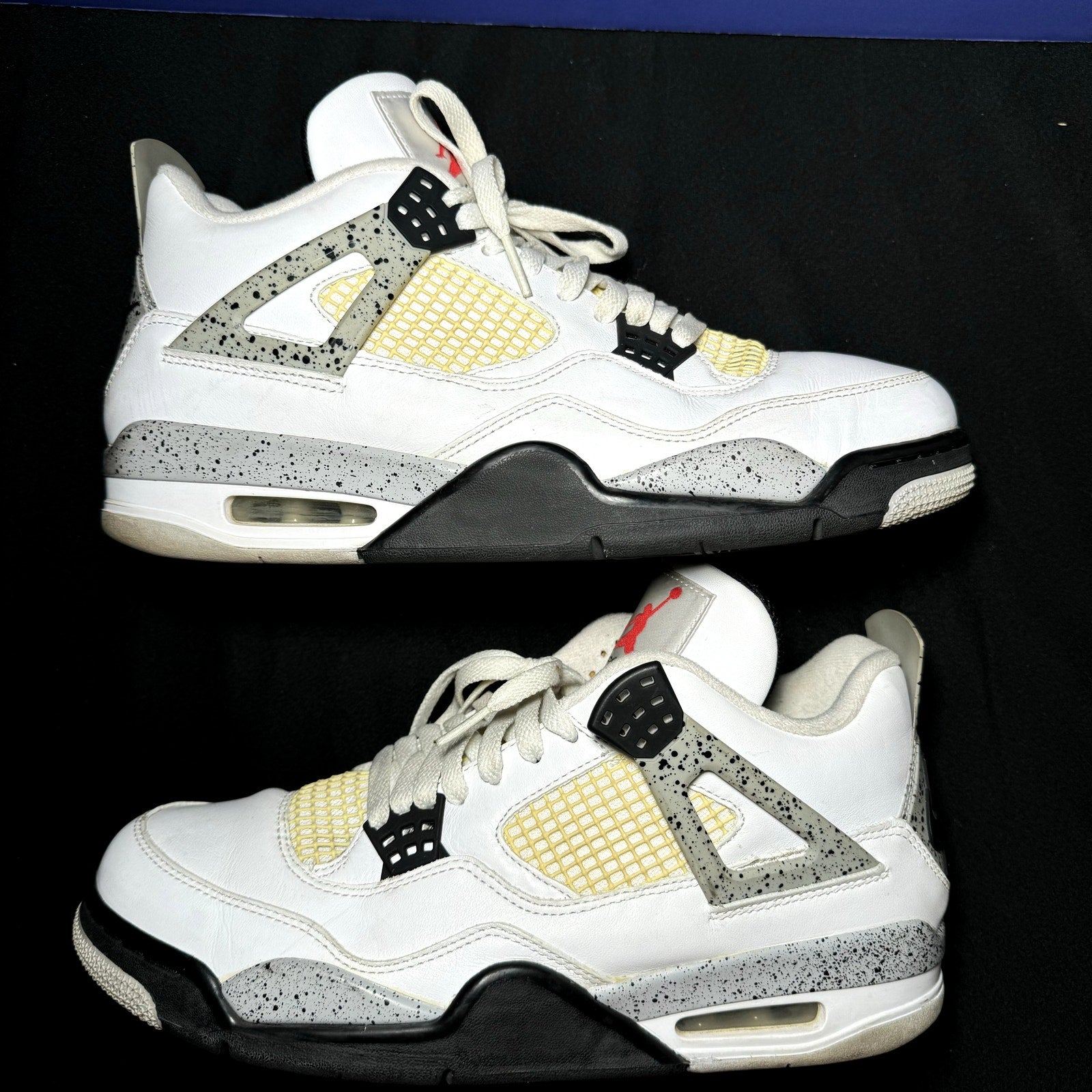 Air Jordan 4 Retro OG White Cement 2016 Men's Shoes - Size 11