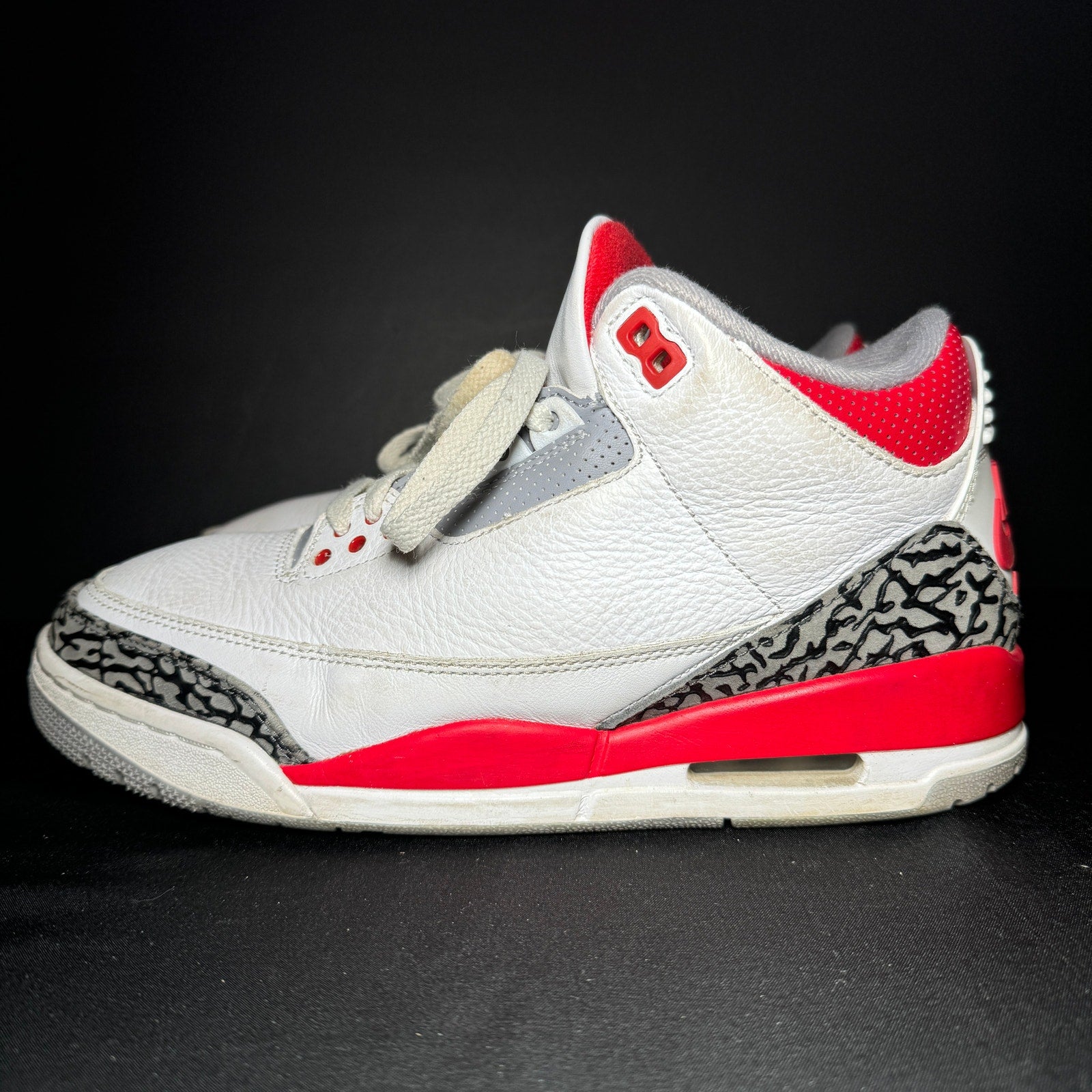 Air Jordan 3 Retro Fire Red 2022 Men's Shoes - Size 8