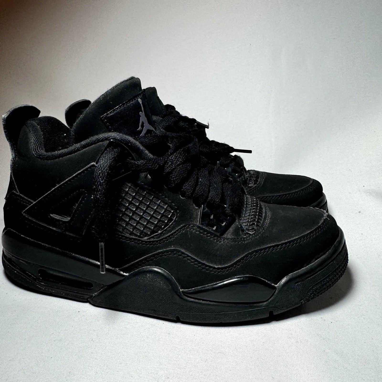 Air Jordan 4 Retro GS Black Cat 2020 Kids Shoes - Size 6