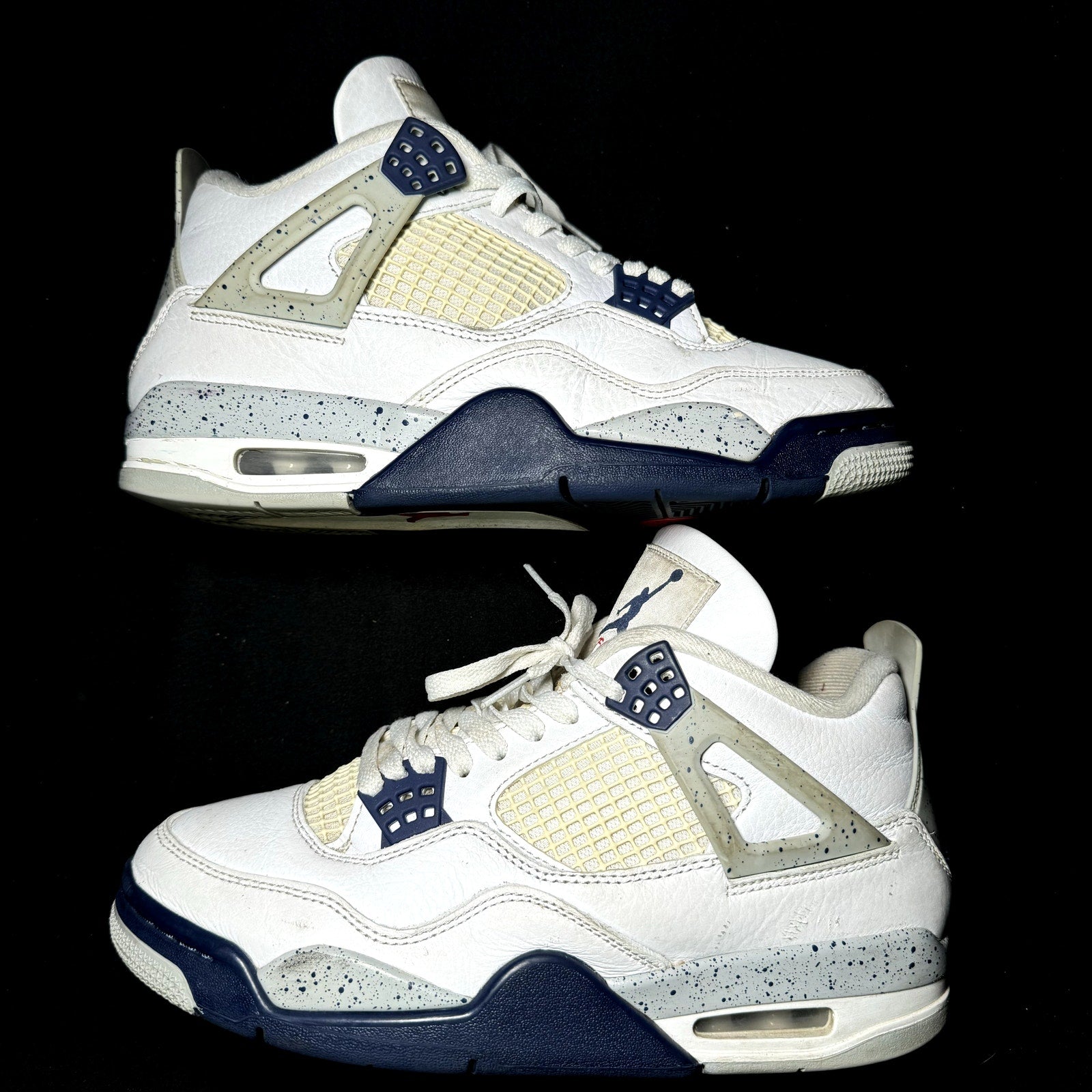 Air Jordan 4 Retro Midnight Navy 2022 Men's Shoes  - Size 7