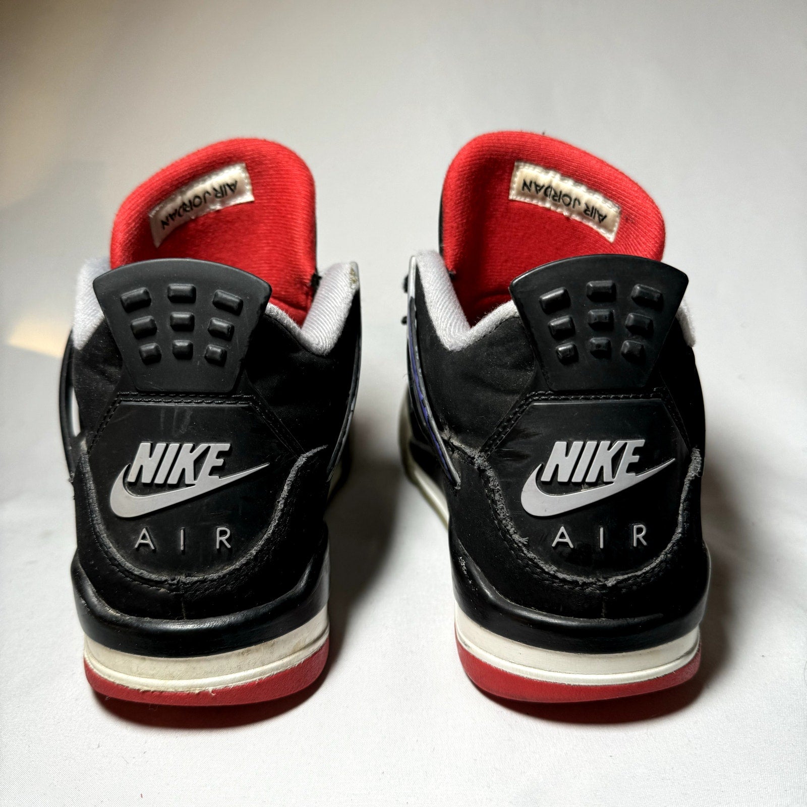 Air Jordan 4 Retro OG GS Bred 2019 Kids Shoes - Size 6